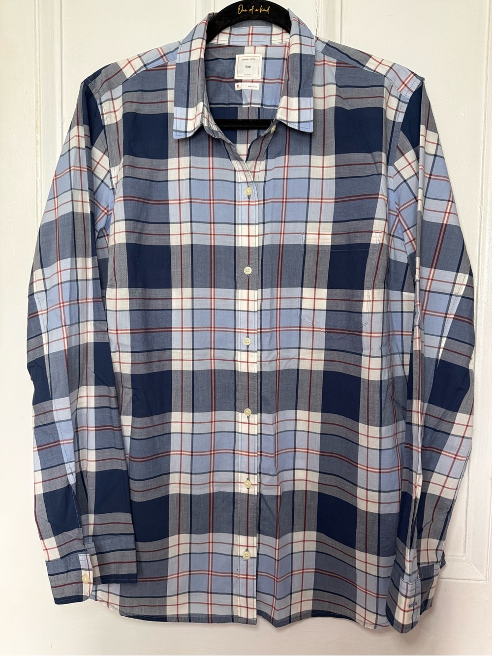GAP Plaid Button Down Shirt - XL